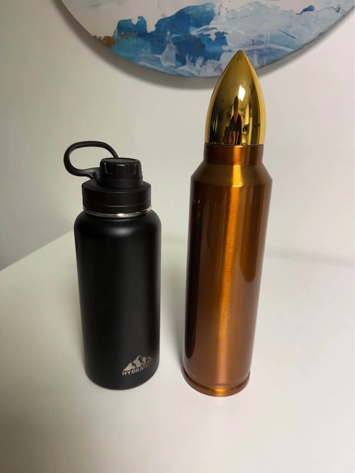BRAND NEW Bullet-Shaped Thermos - Hunting Gift / Military Gag Gi - photo 3