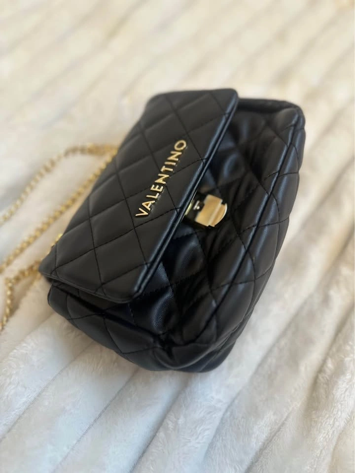 Valentino Black Ocarina Small Quilted Flap Bag - photo 2