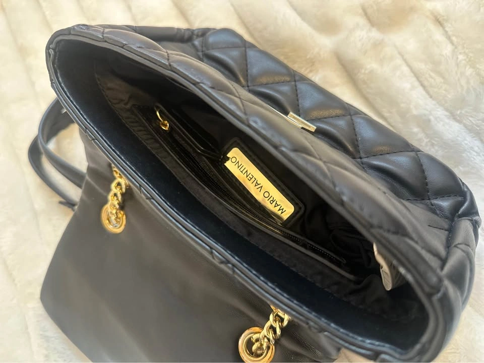 Valentino Black Ocarina Small Quilted Flap Bag - photo 3