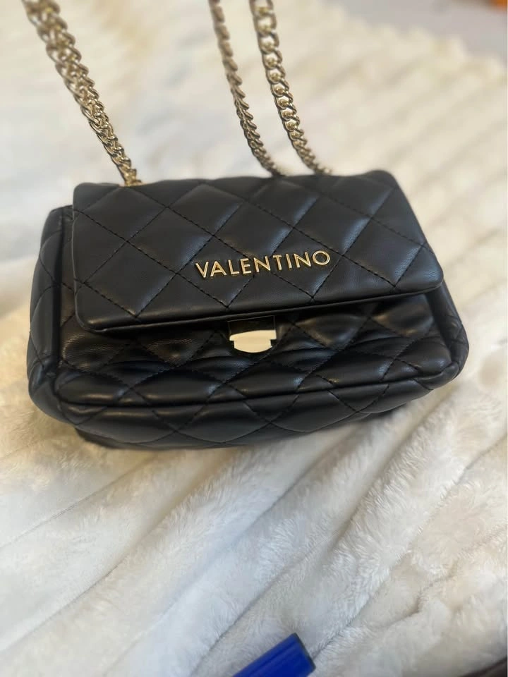 Valentino Black Ocarina Small Quilted Flap Bag - photo 4