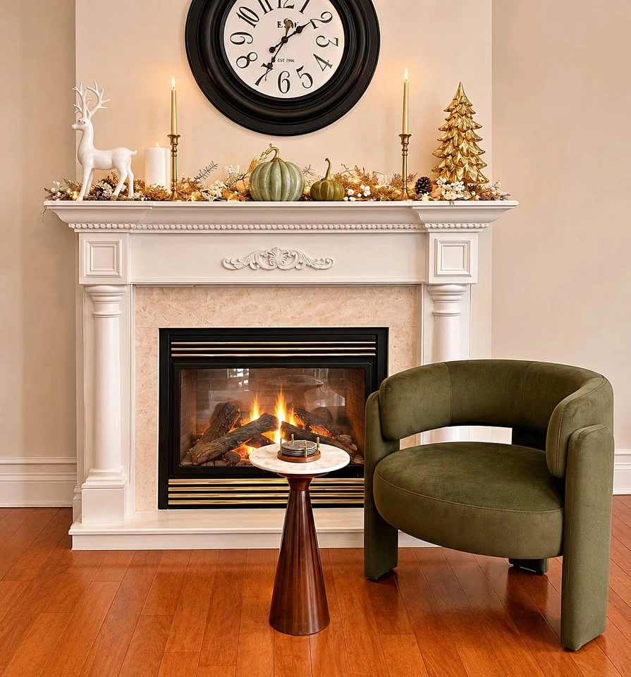 Luxury Modern Accent Chair – Like New