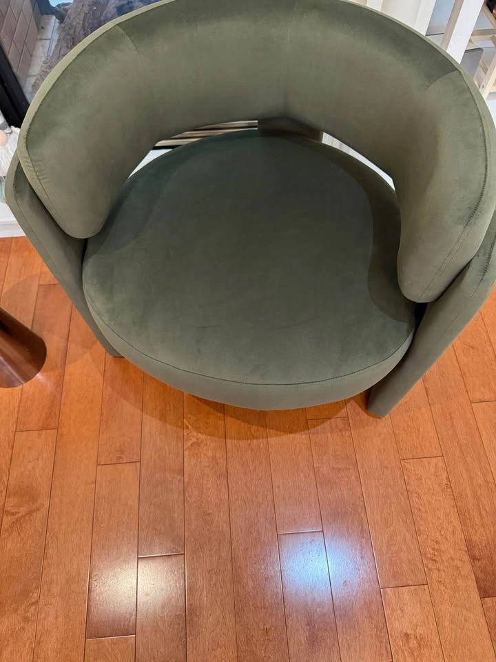 Luxury Modern Accent Chair – Like New - photo 3