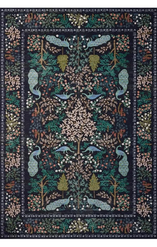 Rifle Paper Co. x Loloi Area Rug – Canopy Collection 6’ x 9’ - photo 2