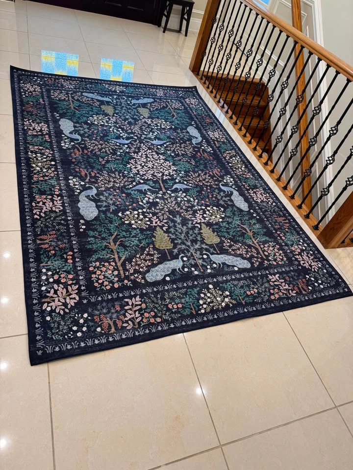 Rifle Paper Co. x Loloi Area Rug – Canopy Collection 6’ x 9’ - photo 5