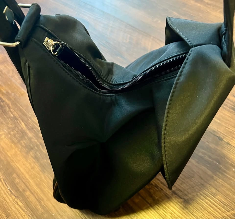 Black Minimalist Backpack Purse - photo 5