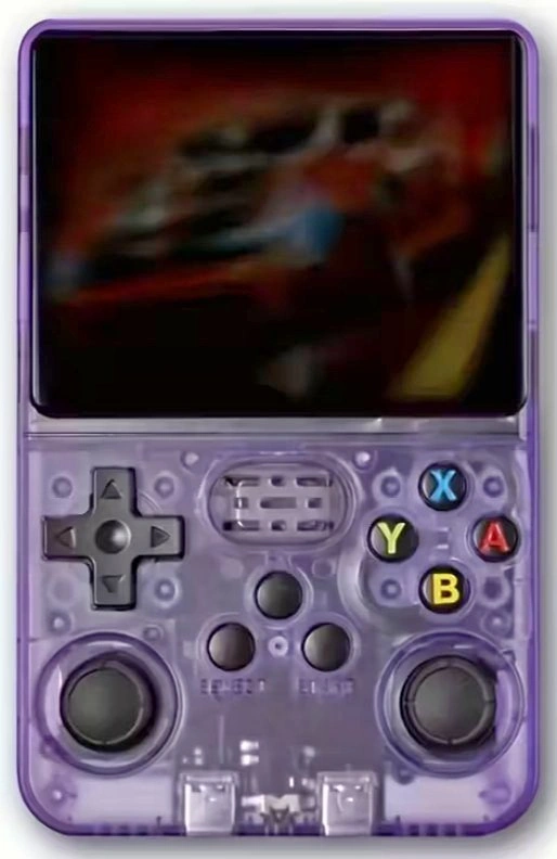 Handheld Game Console purple - R36SX