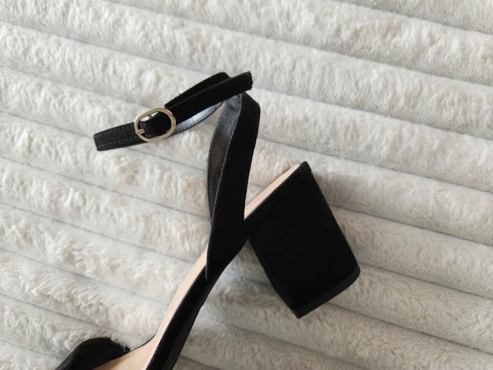 A new day Black Sandal Heels - photo 5
