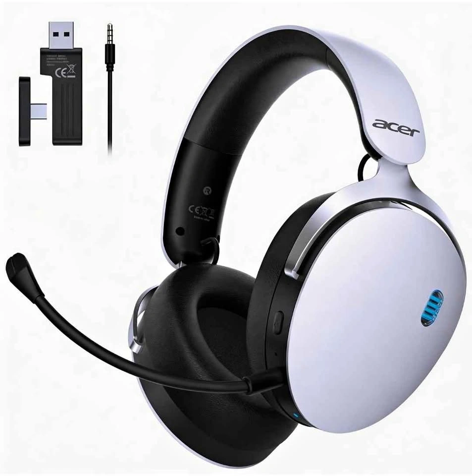 Acer 2.4GHz Wireless Gaming Headset for PS5, PC, Switch