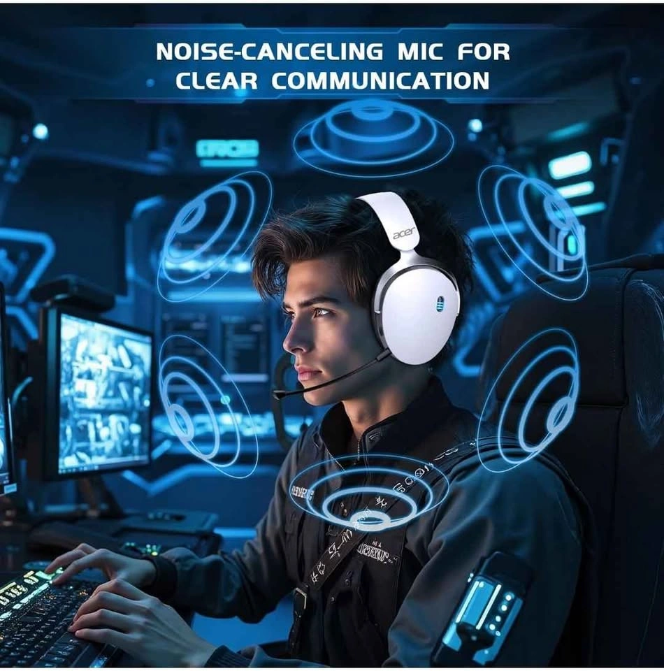 Acer 2.4GHz Wireless Gaming Headset for PS5, PC, Switch - photo 4