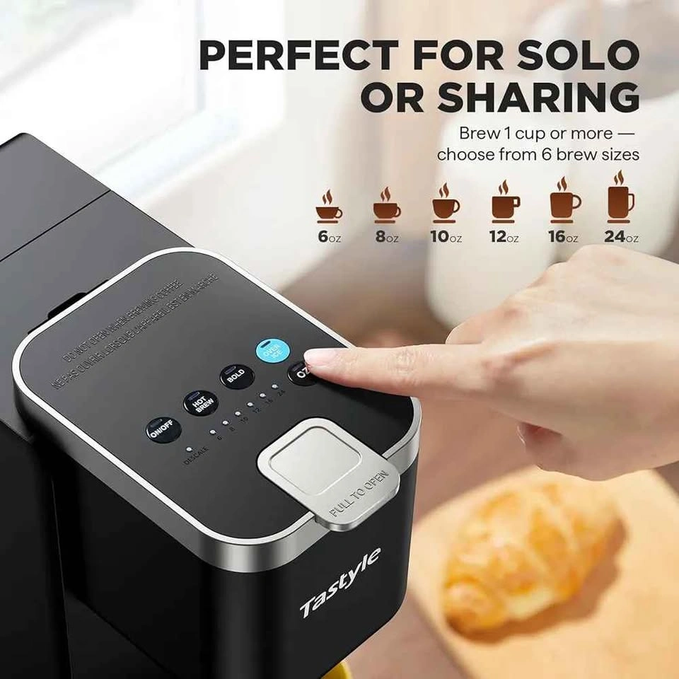 Tastyle Single Serve Coffee Maker, Iced and Hot Coffee Machine f - photo 5