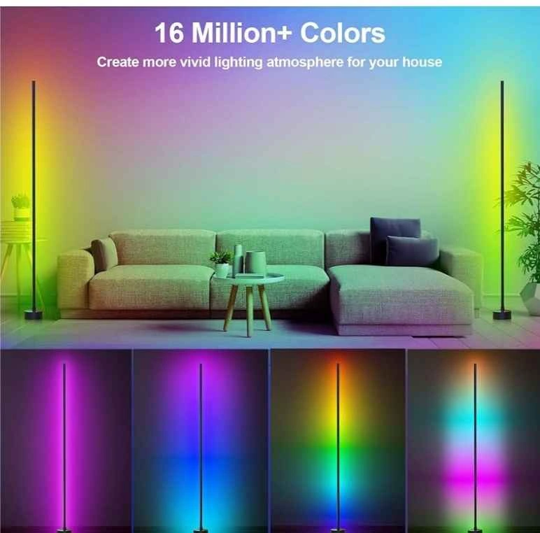 Miortior Corner Floor Lamp - Smart RGB LED Corner Lamp - photo 2