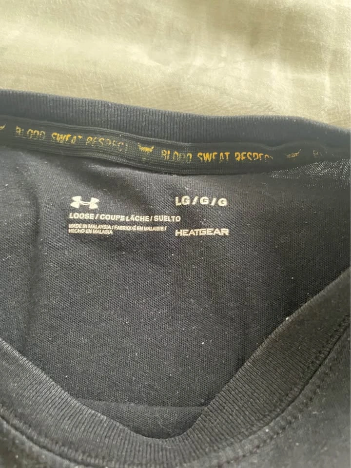 Under Armour Project Rock FOCUS HeatGear T-shirt Large - photo 2