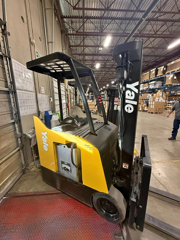 2019 Yale Electric Stand-On Forklift 199” Triplex