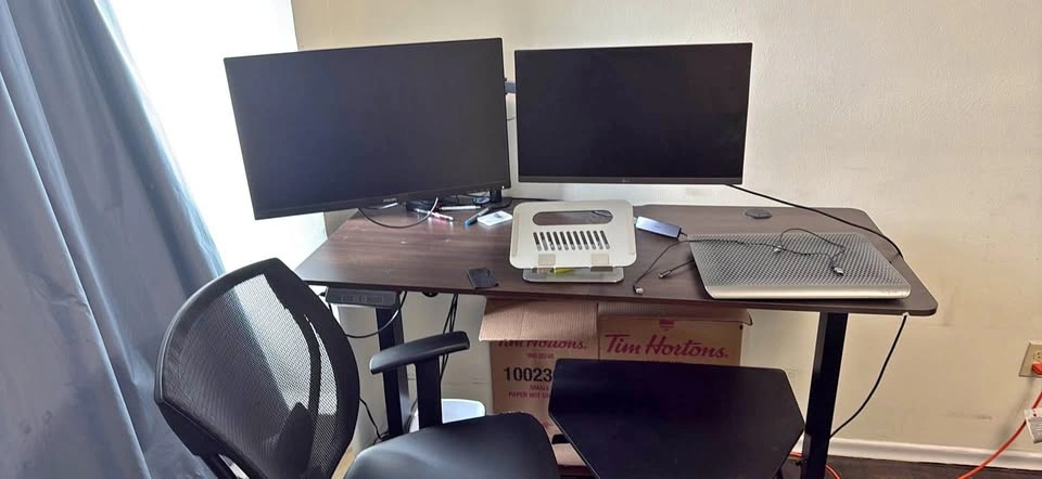 Home office setup