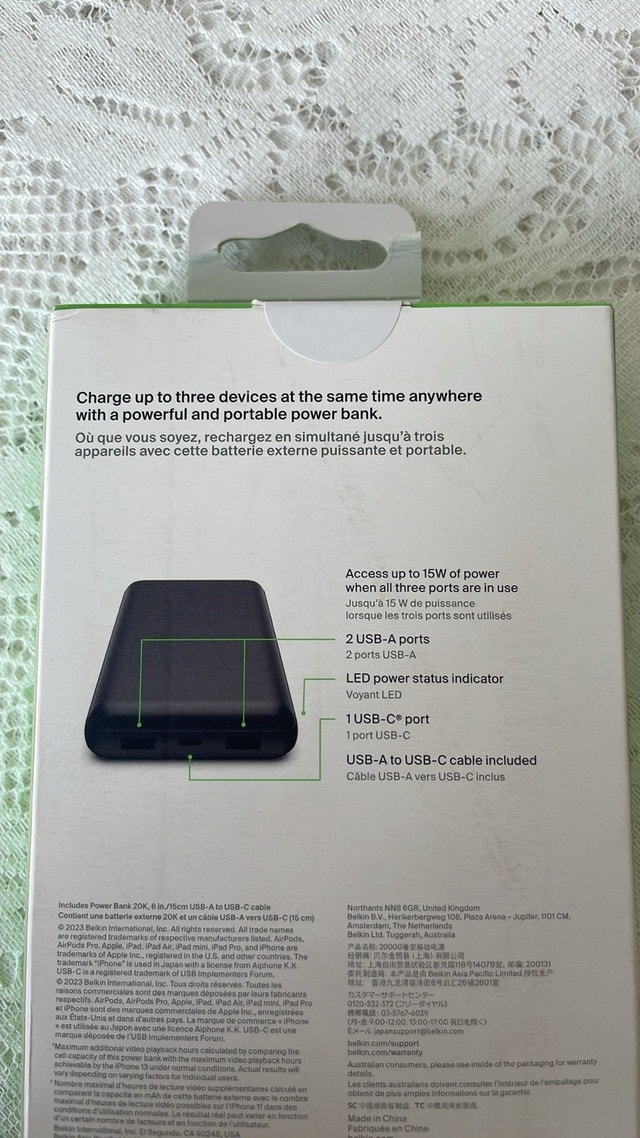Belkin Power Bank (Sealed) - photo 5