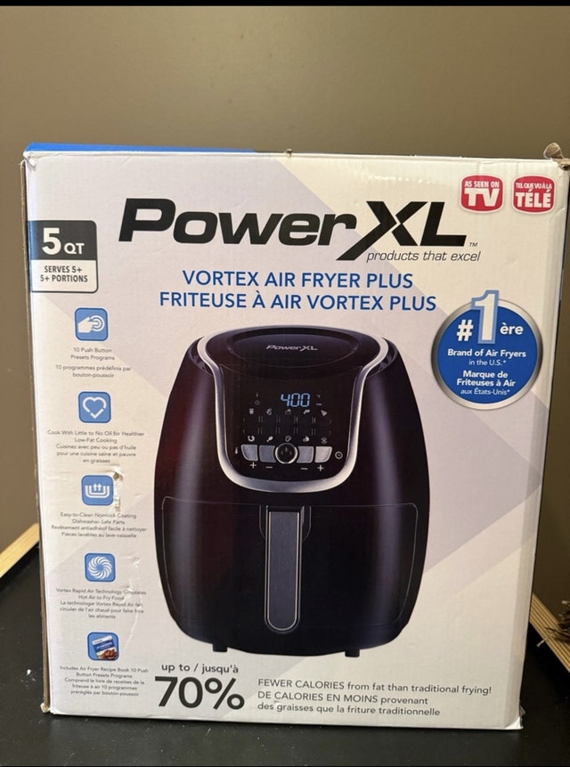 PowerXL Air Fryer Plus (5QT) - BRAND NEW IN BOX!