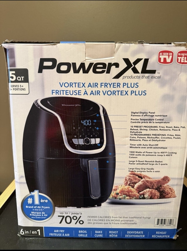 PowerXL Air Fryer Plus (5QT) - BRAND NEW IN BOX! - photo 2