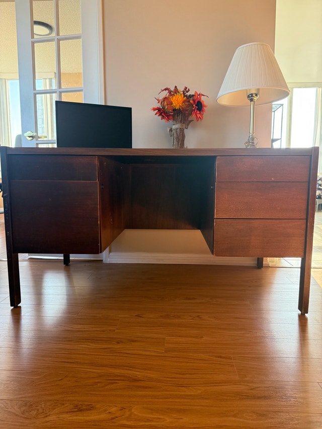 Vintage Full-Size Office Desk - Excellent Condition