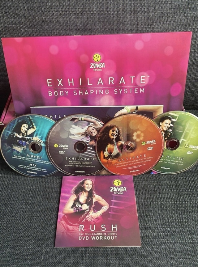 Zumba Fitness Body Shaping System - 5 DVD Set + Toning