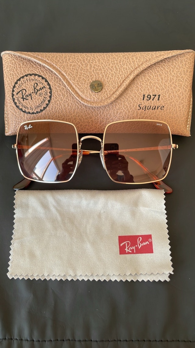 Ray-Ban 1971 Square Sunglasses (Authentic)