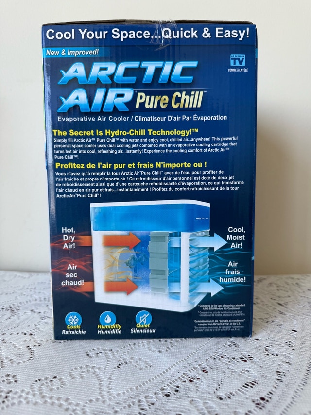 Arctic Air Portable Personal Space Cooler (New/Sealed) - photo 3
