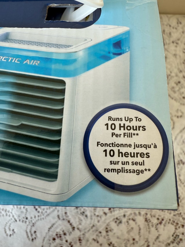 Arctic Air Portable Personal Space Cooler (New/Sealed) - photo 5