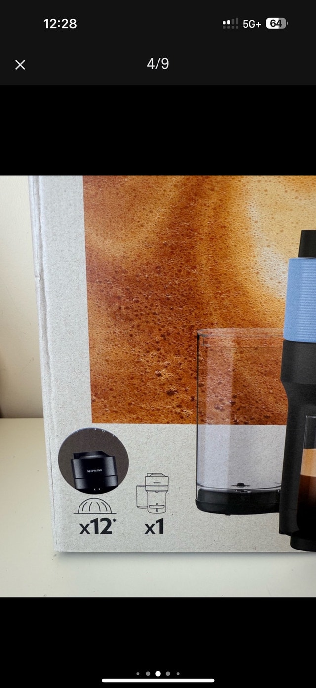DeLonghi Nespresso Vertuo Pop+ Coffee Maker (Brand-new in box) - photo 4