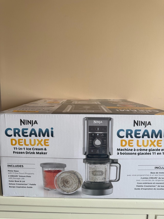 Ninja Ice Cream & Frozen Drink Maker (Brand-new in box) - photo 3