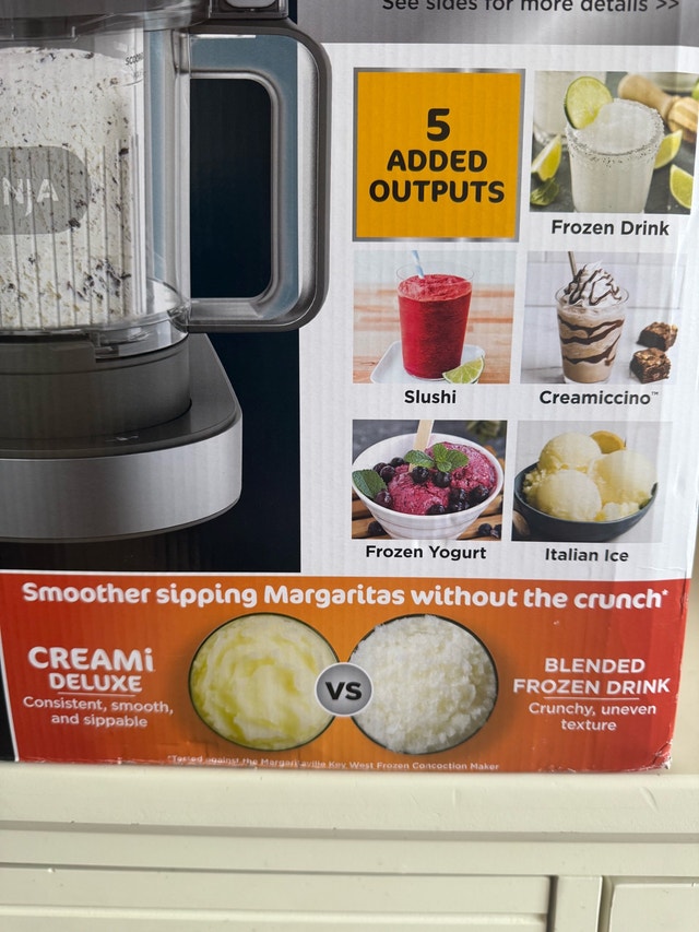 Ninja Ice Cream & Frozen Drink Maker (Brand-new in box) - photo 4