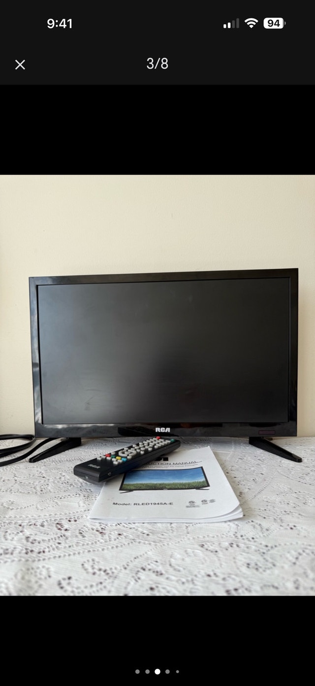 RCA 19” LED TV - 1 Available - photo 3