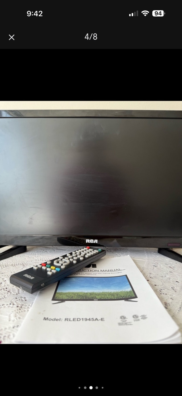 RCA 19” LED TV - 1 Available - photo 4