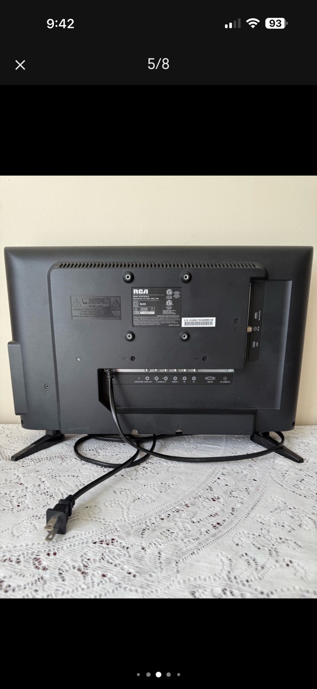RCA 19” LED TV - 1 Available - photo 5