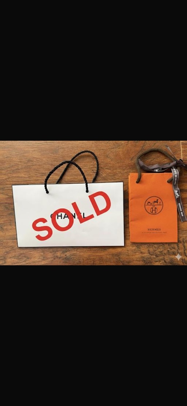 Hermes Gift Bag - luxury (excellent condition)