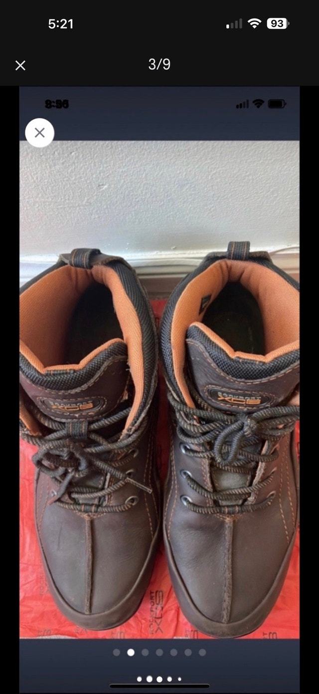 Men's Shoes Size 10.5 (Rockport Brand) Excellent Condition - photo 3