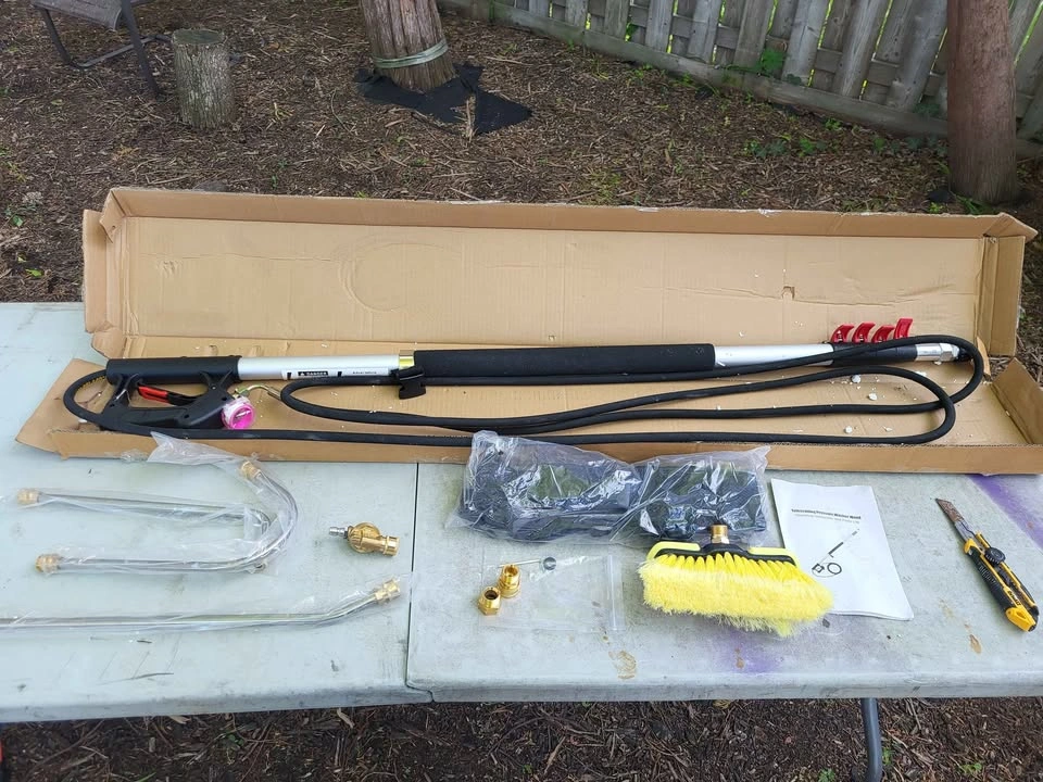 Telescoping Pressure Washer Wand 5 to 24' - photo 4