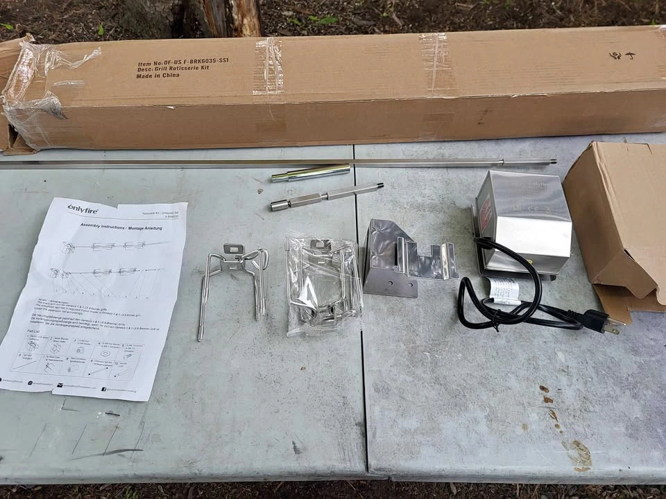 onlyfire Grill Rotisserie Kit