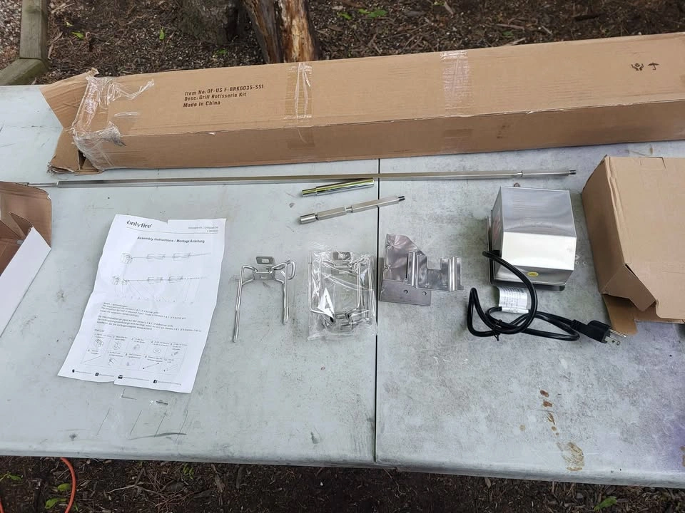 onlyfire Grill Rotisserie Kit - photo 2