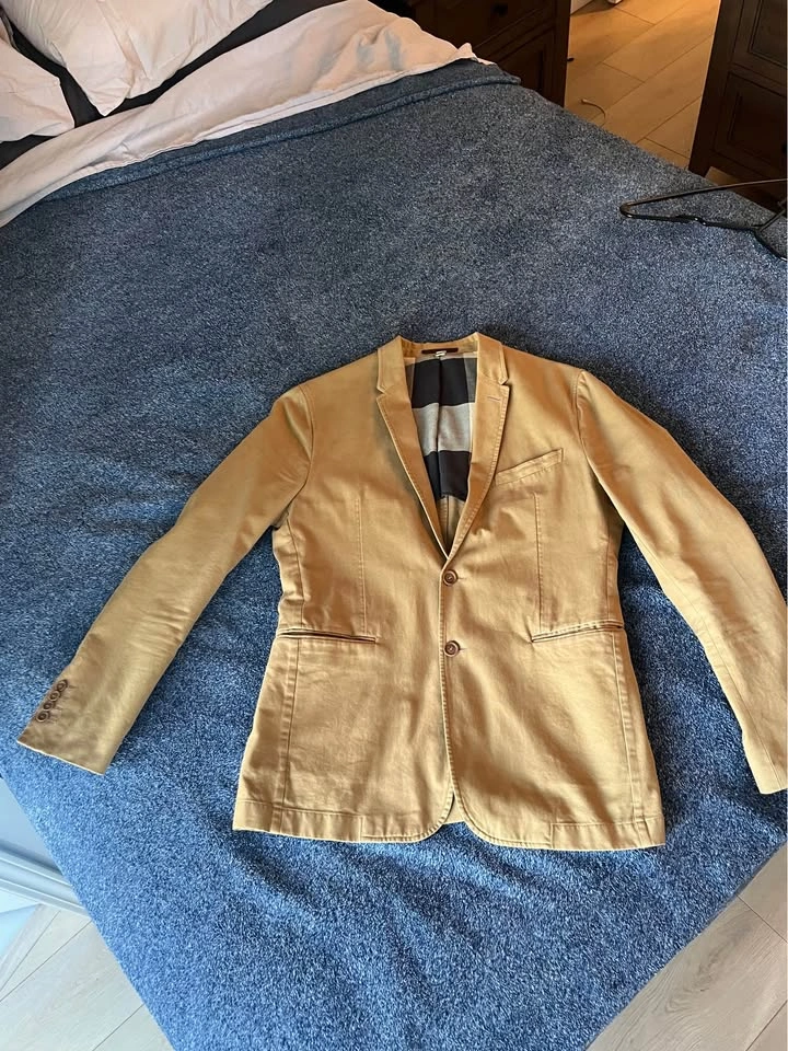 Men's Burberry Blazer Jacket (Size M) - photo 2