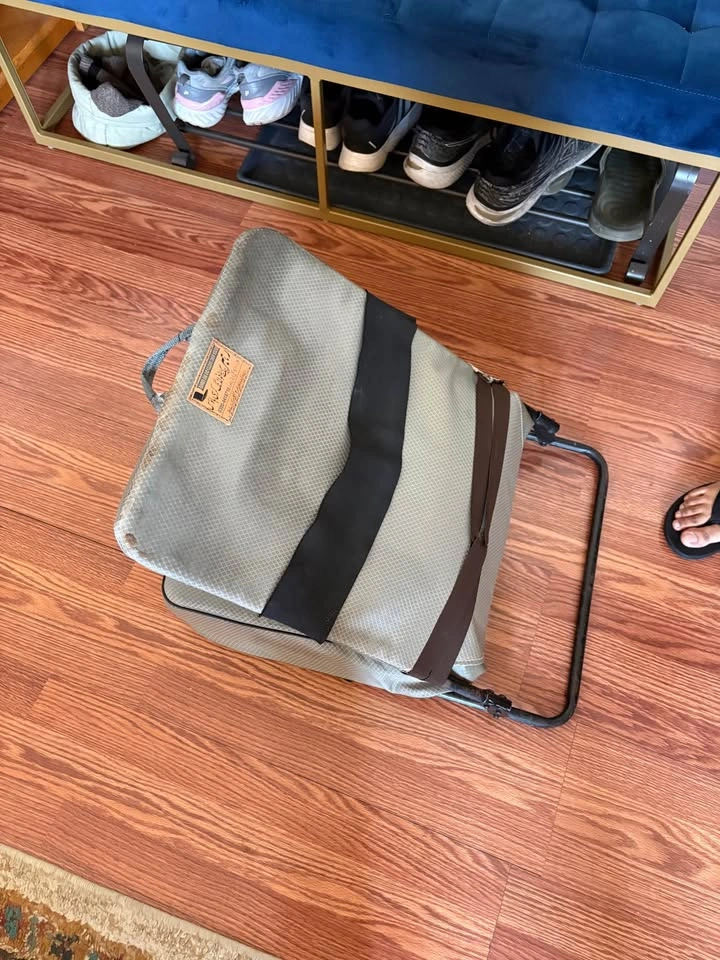Portable Floor Chair with Lumbar Support - photo 2