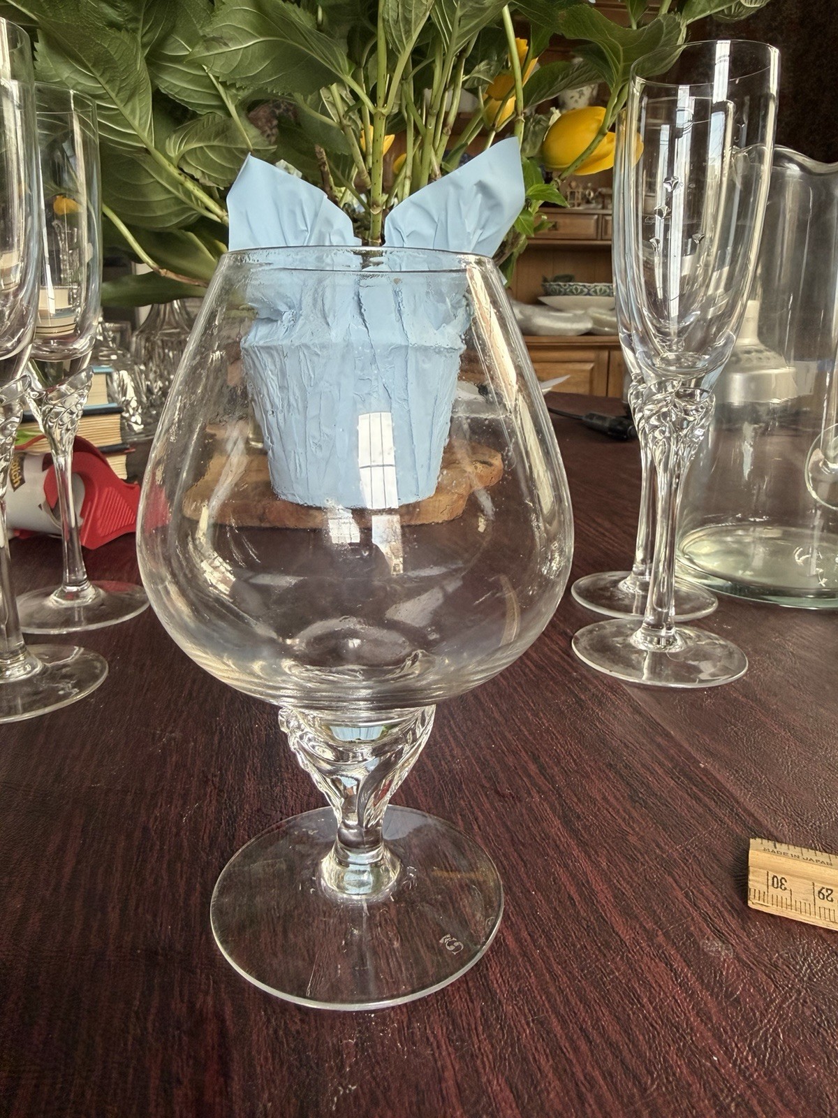 Vintage Spiegelau Brandy Snifters - Giselle Line - Set of 2 - $4