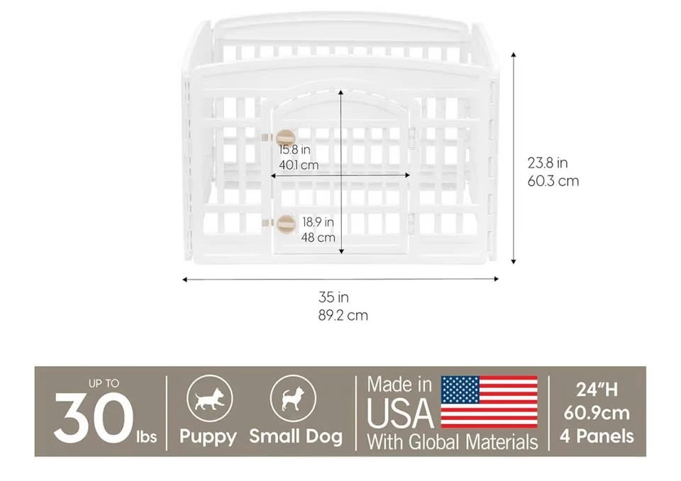 IRIS 4-Panel Puppy / Pet Playpen (2 Units Available) - photo 3