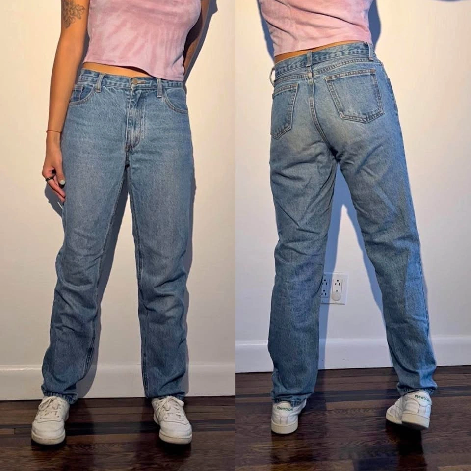 Brandy Melville Straight Leg 90s Style Denim Jeans