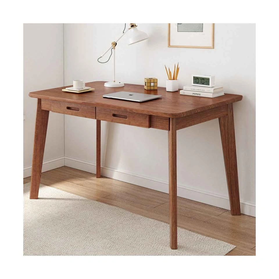 Wayfair Solid Wood Computer Desk - 47.2" | 2 Drawers | Staging O - photo 3