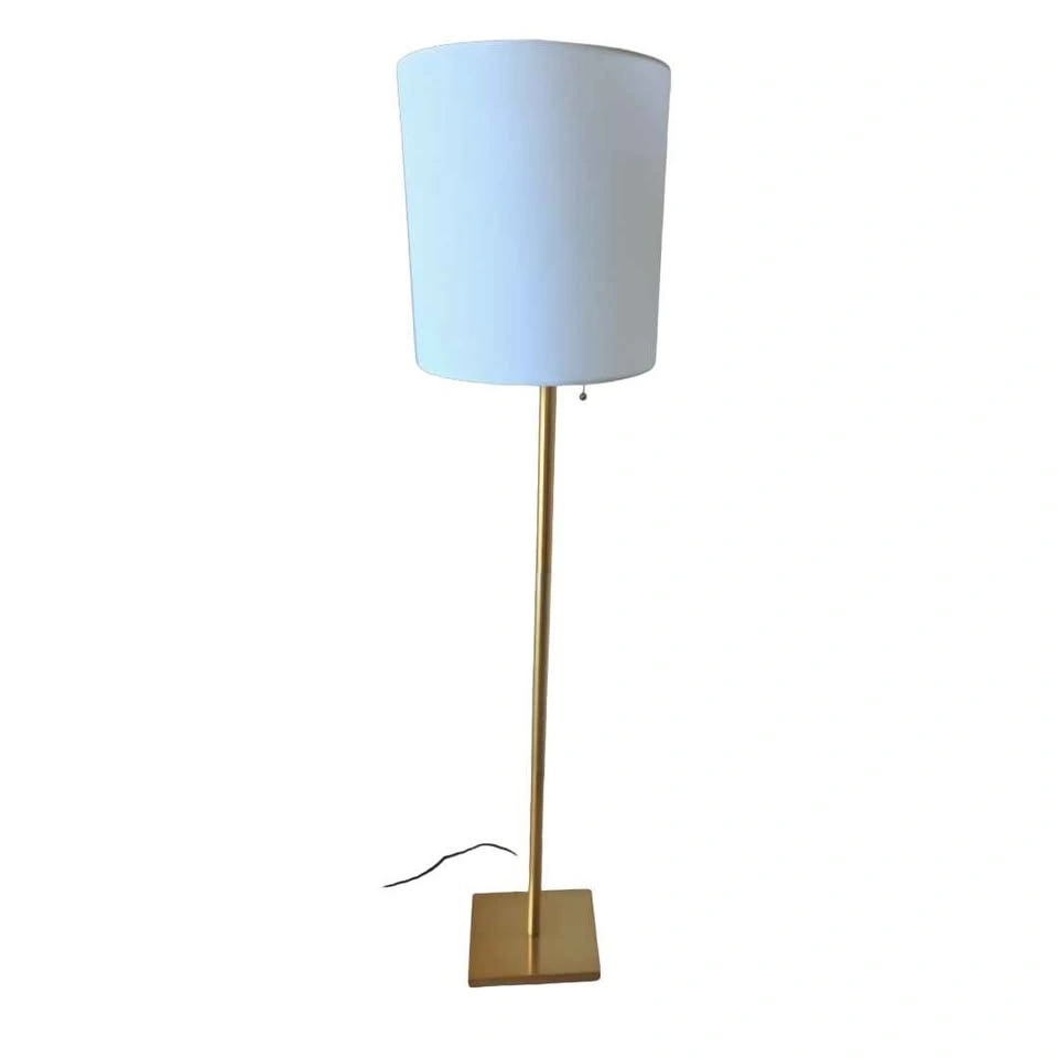 SAFAVIEH Octavius Brass Gold Floor Lamp | 61” | Designer Lightin - photo 3