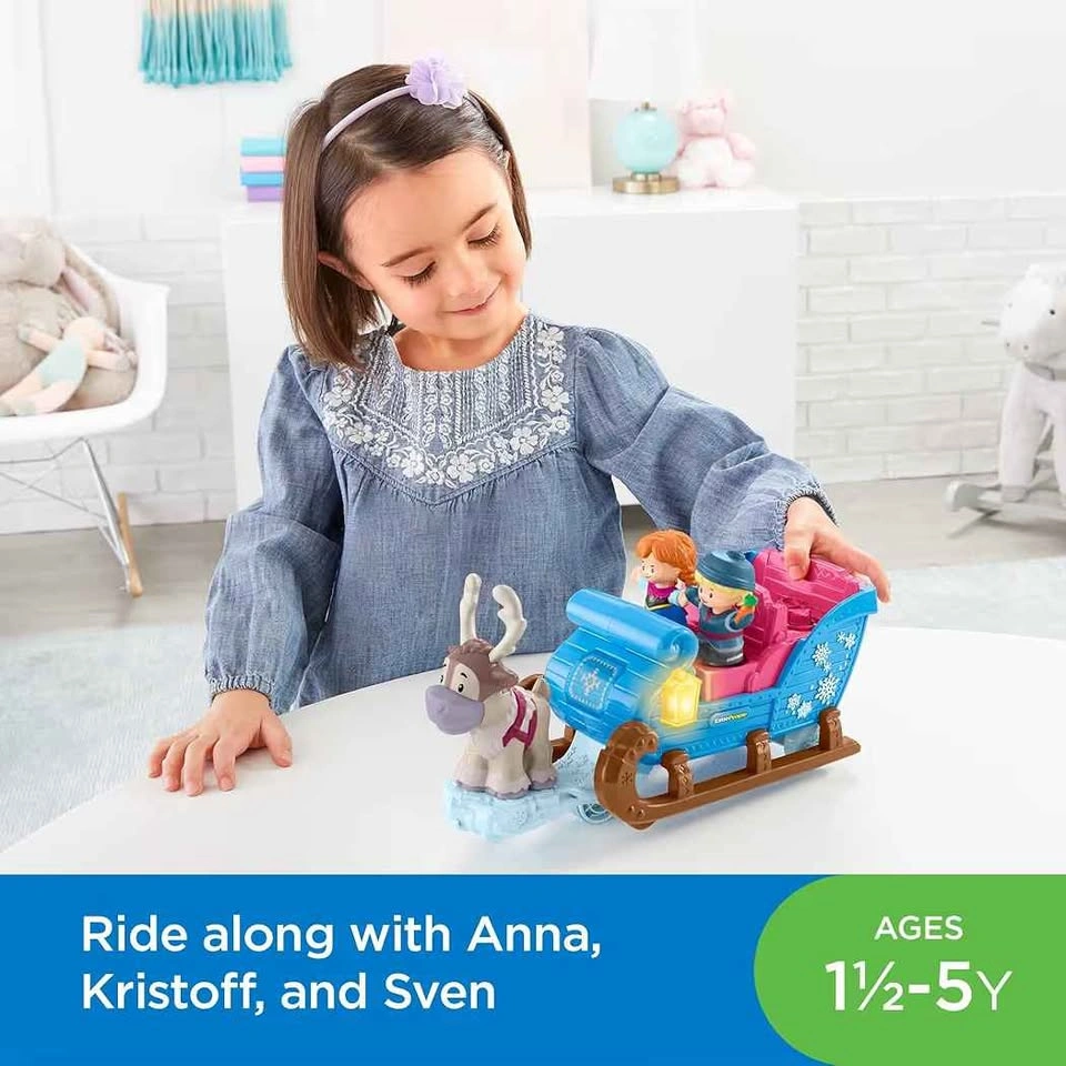 Fisher-Price Little People Disney Frozen Kristoff’s Sleigh - photo 2