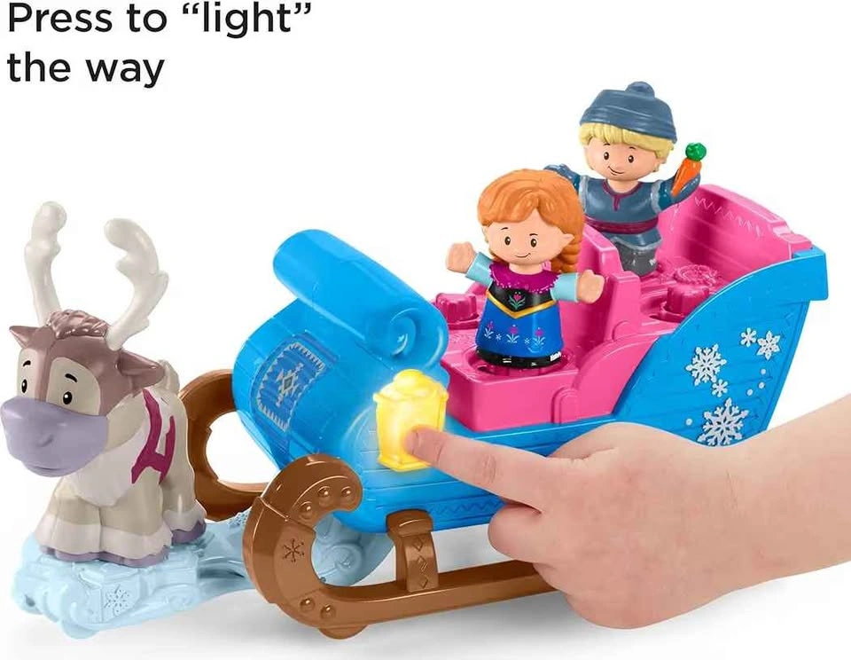 Fisher-Price Little People Disney Frozen Kristoff’s Sleigh - photo 4