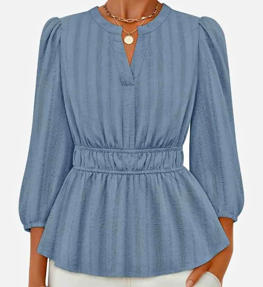 New Small Peplum Blouse