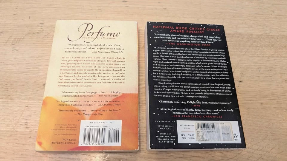 $10 for 2 Bundle books – Perfume and Eileen - photo 2