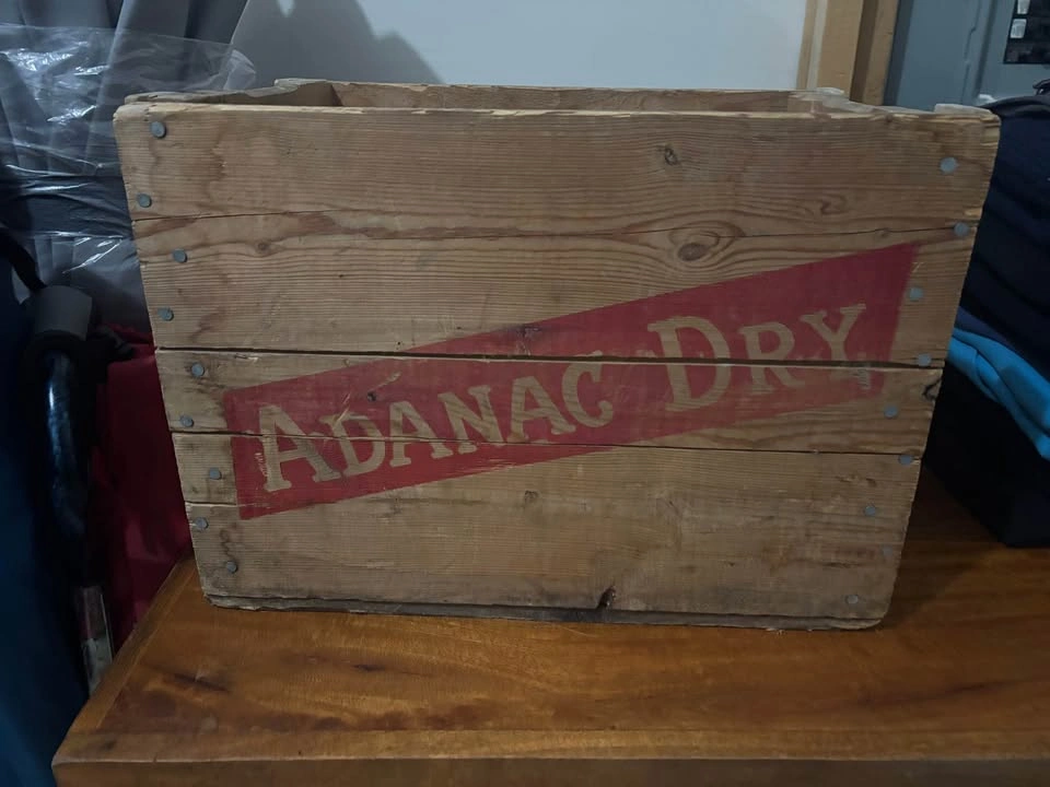 Antique Adanac Dry Wooden Crate - photo 2