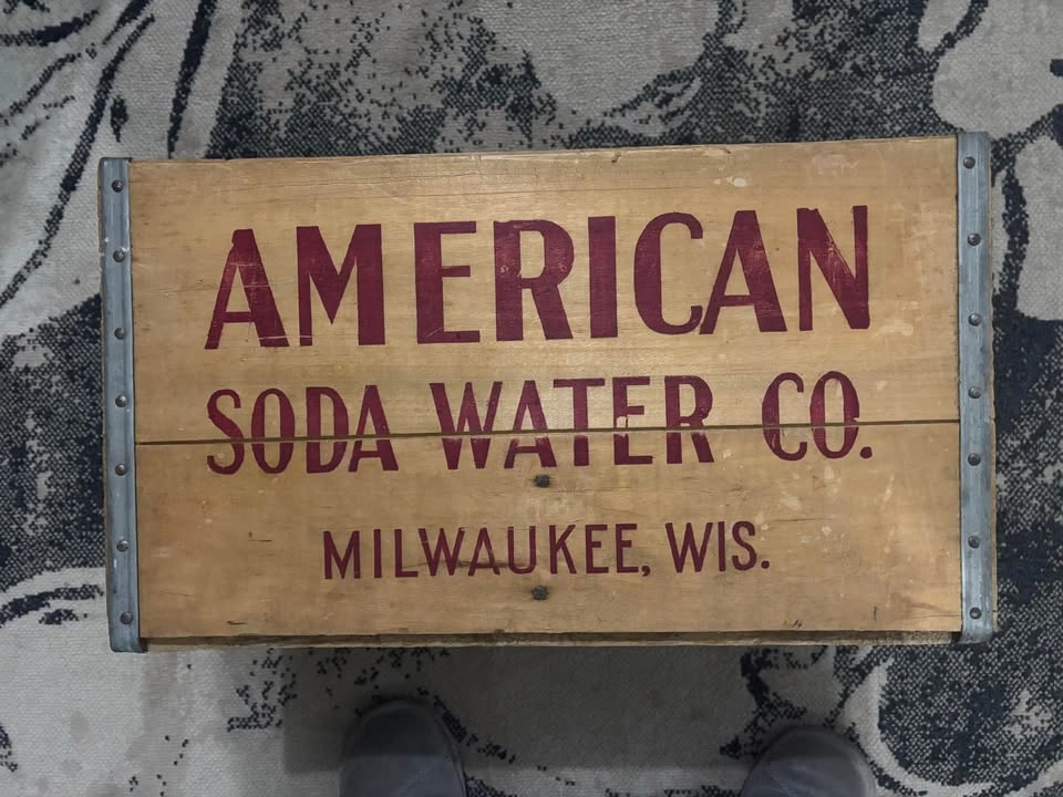 3 Vintage Wooden Crates - photo 2